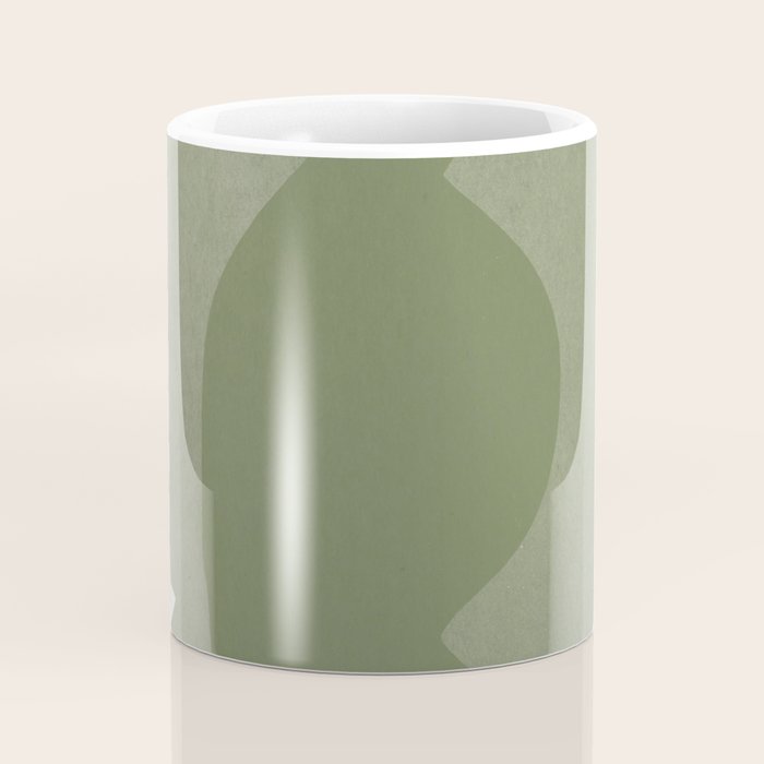 Green Modern Objects Coffee Mug Gallery Image 4