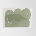 Green Modern Objects Rug Gallery Image 2