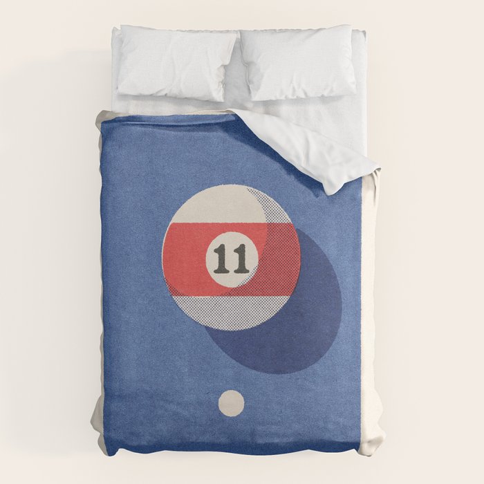 BALLS / Billiards II Duvet Cover Gallery Image 1