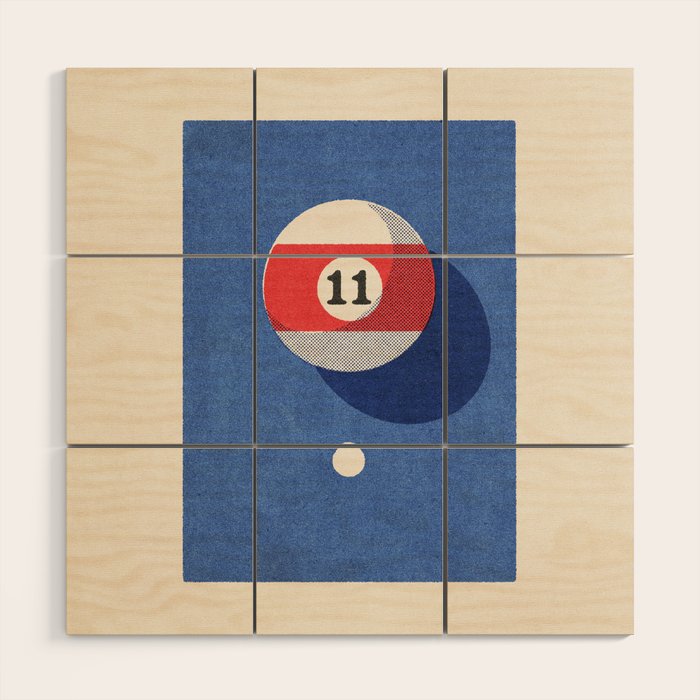BALLS / Billiards II Wood Wall Art Gallery Image 1