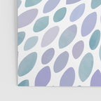 Festive, Flower Bloom, Purple and Teal, Floral Prints Poster Gallery Image 3