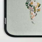 Vintage Botanical World Green Laptop Sleeve Gallery Image 3
