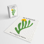 Green Leaf & Sun: Matisse Edition | Mid Century Series Jigsaw Puzzle Gallery Image 2