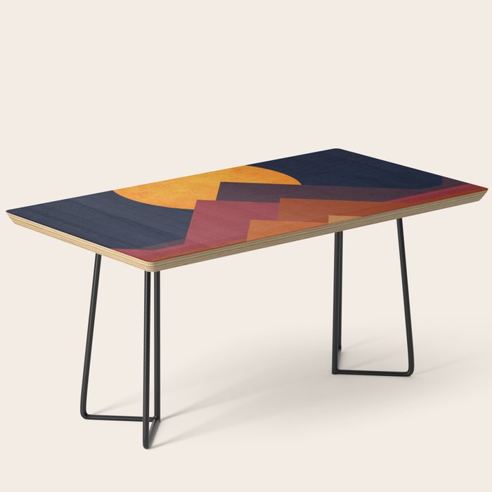 Full moon and pyramid Coffee Table Gallery Image 1