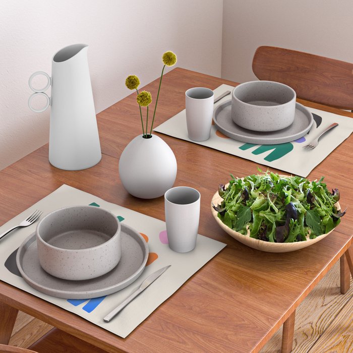 Paper Garden: Matisse Cutouts 01 Placemat Gallery Image 2
