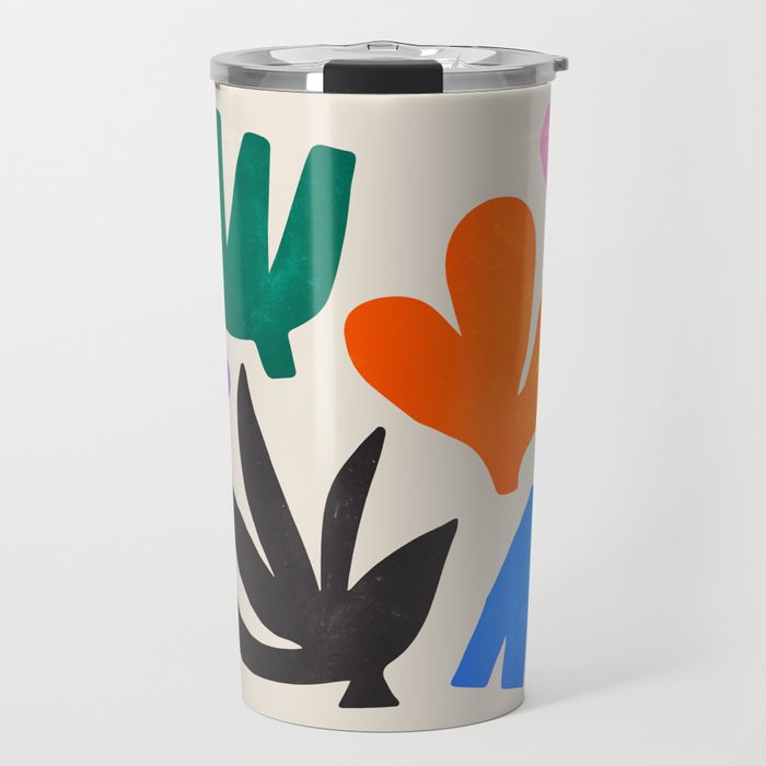 Paper Garden: Matisse Cutouts 01 Travel Mug Gallery Image 1