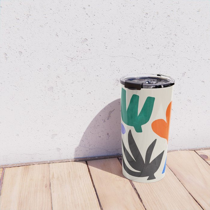 Paper Garden: Matisse Cutouts 01 Travel Mug Gallery Image 4