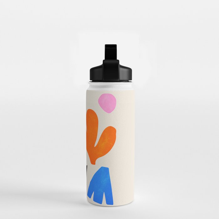 Paper Garden: Matisse Cutouts 01 Water Bottle Gallery Image 2
