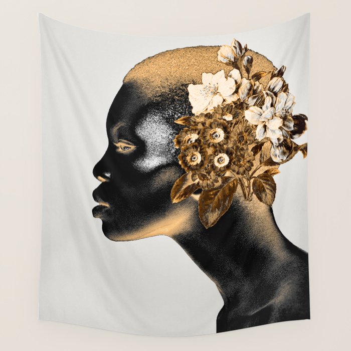 PORTRAIT 5 Wall Tapestry Gallery Image 4