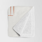 Arch Dusty Orange Throw Blanket Gallery Image 3