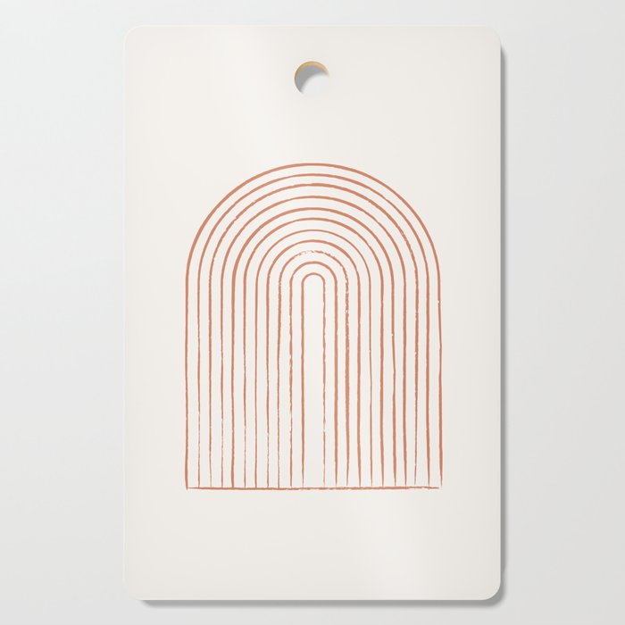 Arch Dusty Orange Cutting Board Gallery Image 1