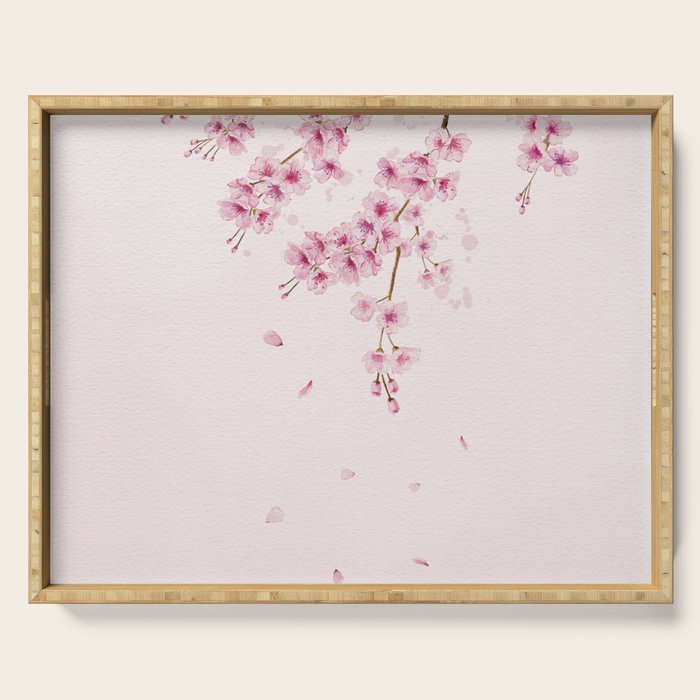 Cherry Blossom 2  Serving Tray Gallery Image 1