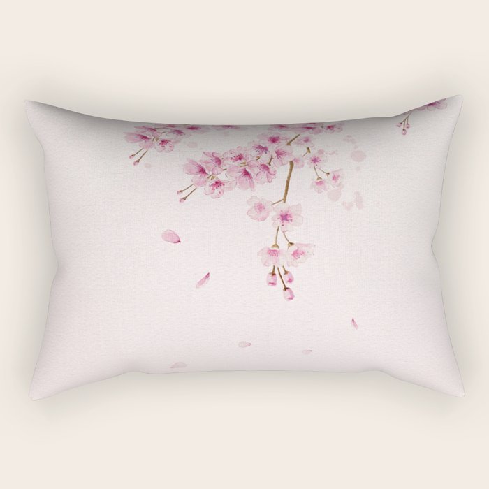 Cherry Blossom 2  Rectangular Pillow Gallery Image 1