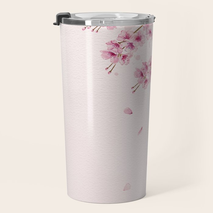 Cherry Blossom 2  Travel Mug Gallery Image 3