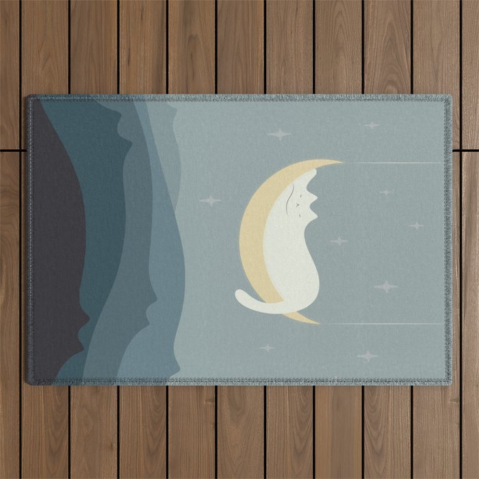 Cat Landscape 188 Outdoor Rug Gallery Image 1