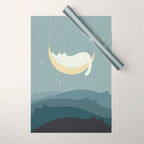 Cat Landscape 188 Wrapping Paper Gallery Image 1