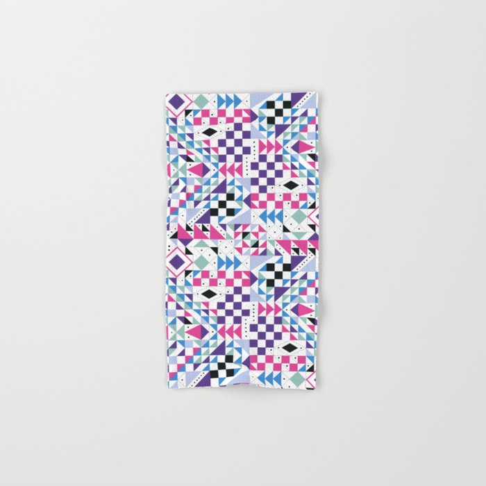 BM3 Tribal geometric Bath Towel Gallery Image 1