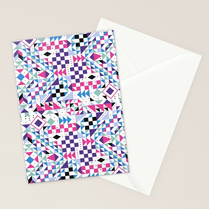 BM3 Tribal geometric Stationery Card Gallery Image 2
