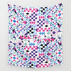 BM3 Tribal geometric Wall Tapestry Gallery Image 4