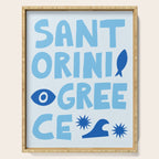 Santorini, Greece: Going Places Serving Tray Gallery Image 1