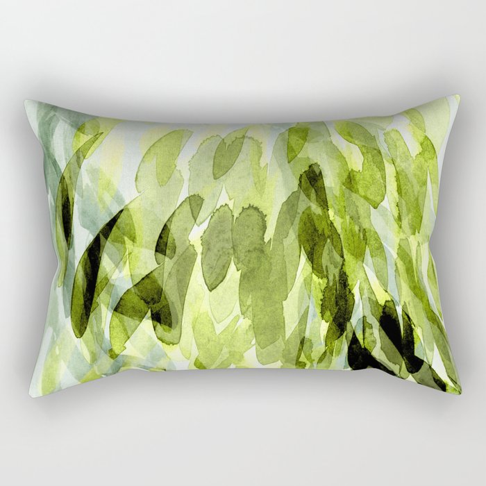 FP 3 - green Rectangular Pillow Gallery Image 2