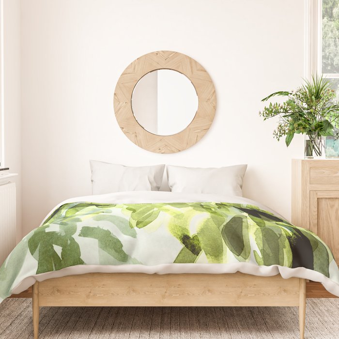 FP 3 - green Duvet Cover Gallery Image 3