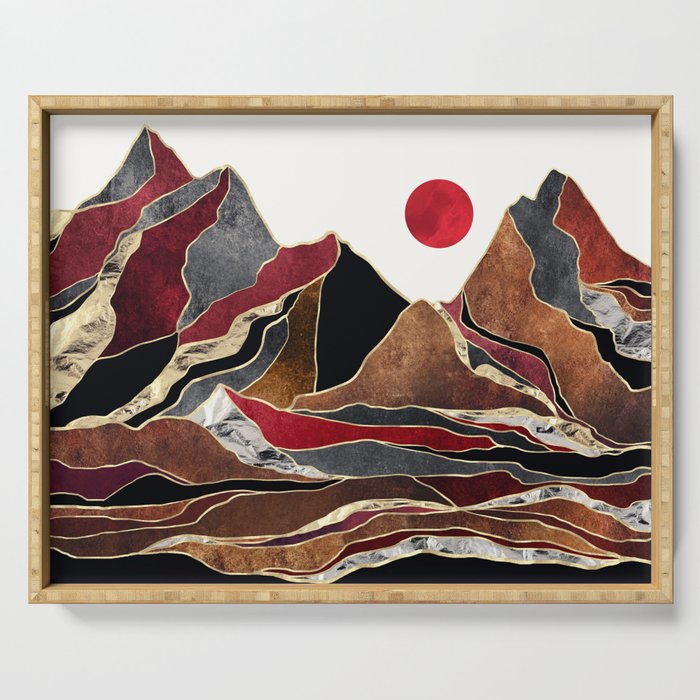 Copper Vista Serving Tray Gallery Image 1