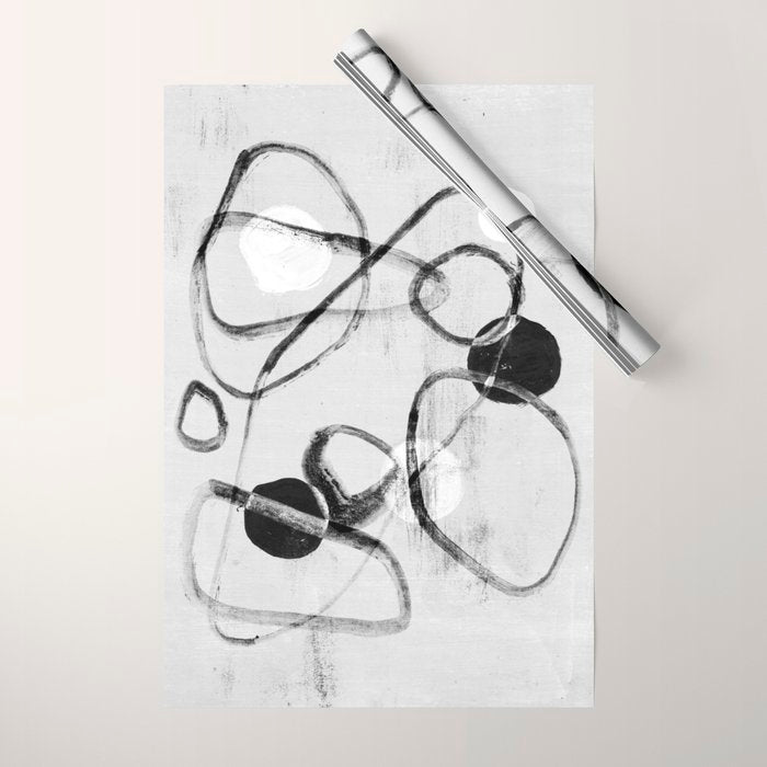 Fantastic atom Wrapping Paper Gallery Image 1