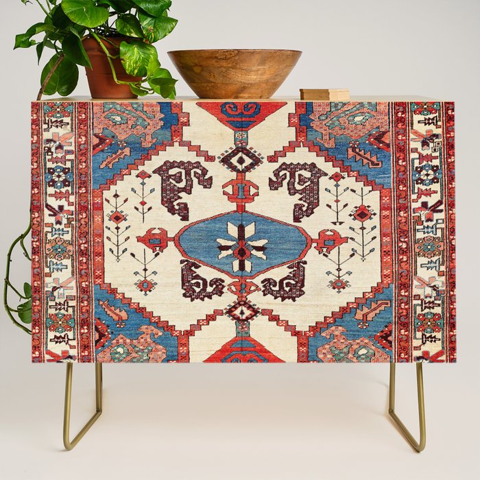 Bakhshaish Azerbaijan Northwest Persian Rug Print Credenza Gallery Image 1