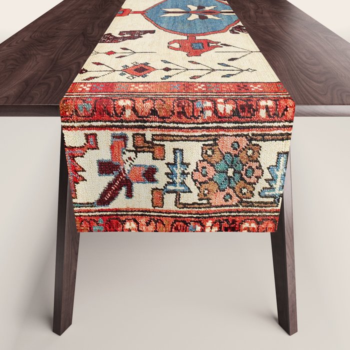 Bakhshaish Azerbaijan Northwest Persian Rug Print Table Runner Gallery Image 1