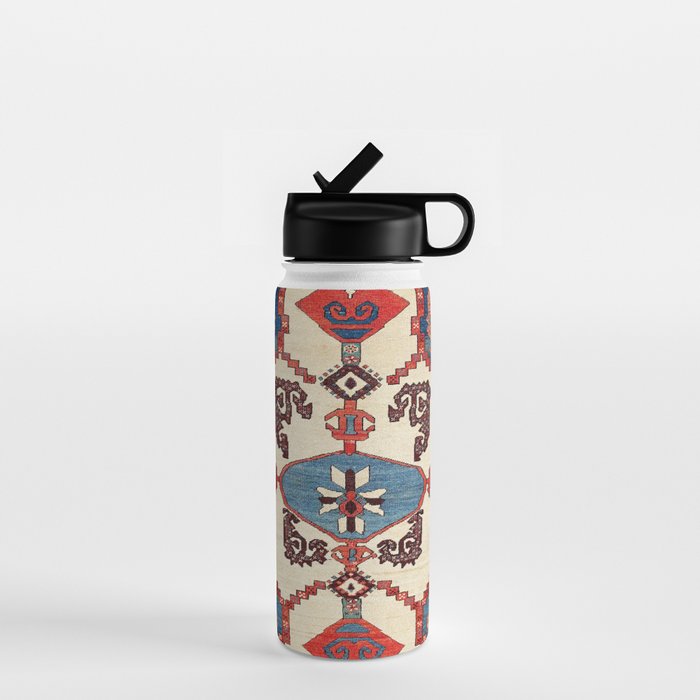 Bakhshaish Azerbaijan Northwest Persian Rug Print Water Bottle Gallery Image 1