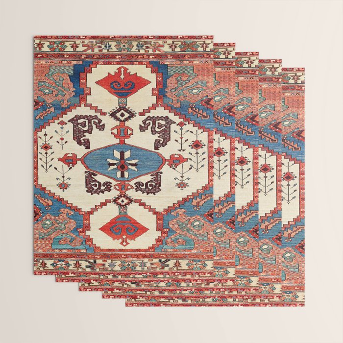 Bakhshaish Azerbaijan Northwest Persian Rug Print Wrapping Paper Gallery Image 3