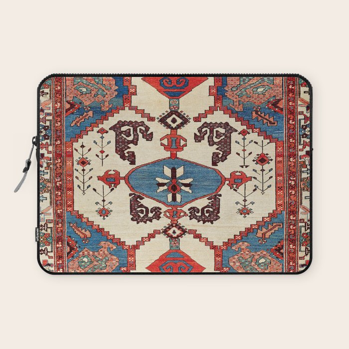 Bakhshaish Azerbaijan Northwest Persian Rug Print Laptop Sleeve Gallery Image 1