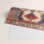 Bakhshaish Azerbaijan Northwest Persian Rug Print Wrapping Paper Gallery Image 2