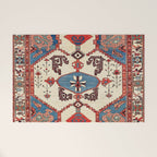 Bakhshaish Azerbaijan Northwest Persian Rug Print Welcome Mat Gallery Image 1