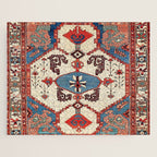 Bakhshaish Azerbaijan Northwest Persian Rug Print Jigsaw Puzzle Gallery Image 1