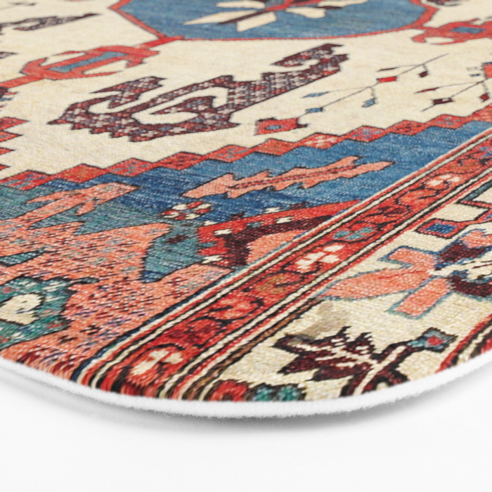 Bakhshaish Azerbaijan Northwest Persian Rug Print Bath Mat Gallery Image 3