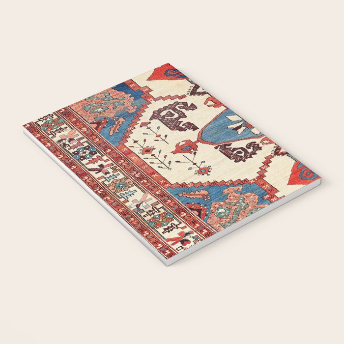 Bakhshaish Azerbaijan Northwest Persian Rug Print Notebook Gallery Image 3