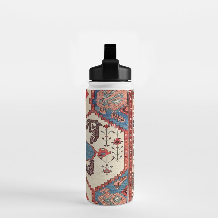 Bakhshaish Azerbaijan Northwest Persian Rug Print Water Bottle Gallery Image 2