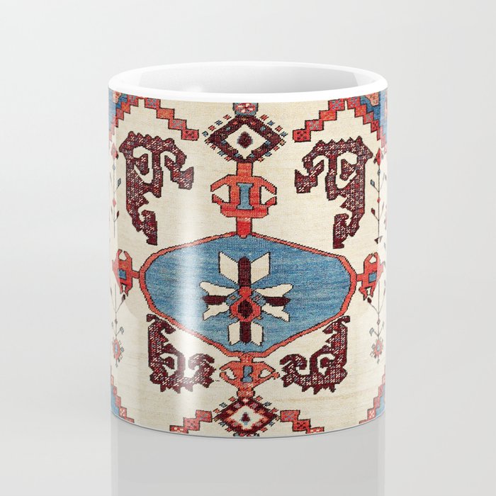 Bakhshaish Azerbaijan Northwest Persian Rug Print Coffee Mug Gallery Image 4