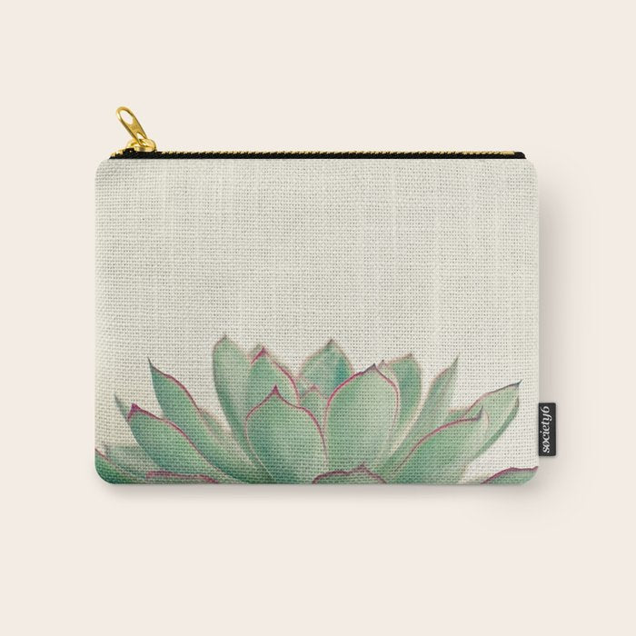 Echeveria Carry All Pouch Gallery Image 1