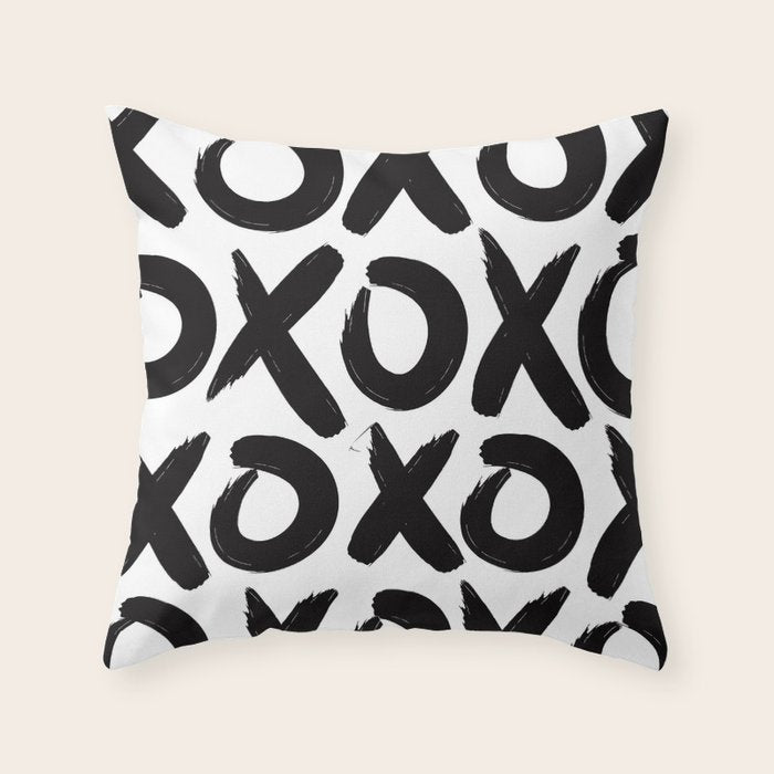 XOXO Throw Pillow Gallery Image 1