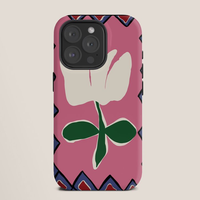 Petal plaid playtime I iPhone Case Gallery Image 11