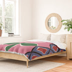 Petal plaid playtime I Duvet Cover Gallery Image 2
