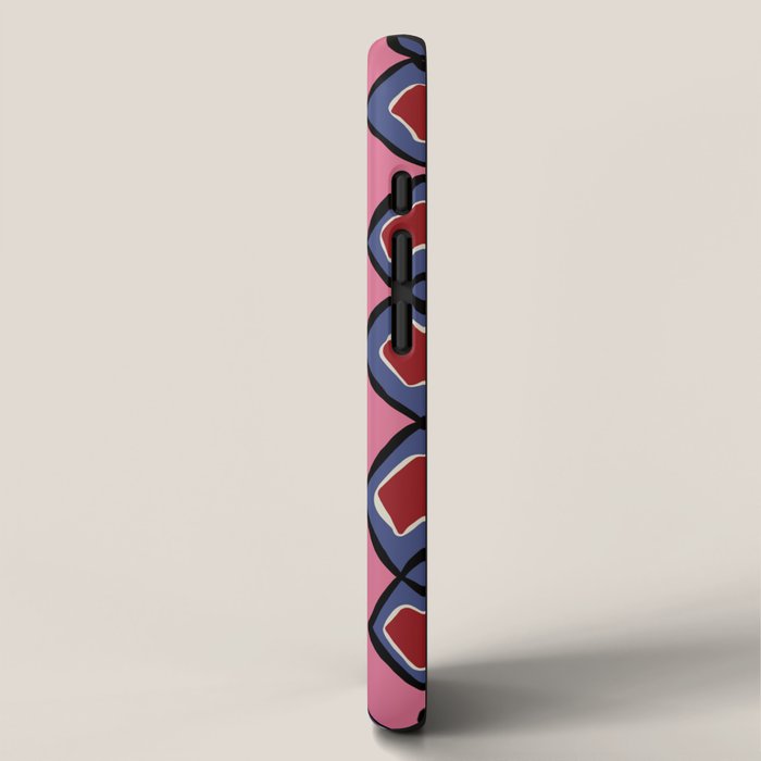Petal plaid playtime I iPhone Case Gallery Image 2