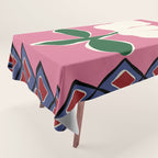 Petal plaid playtime I Tablecloth Gallery Image 1