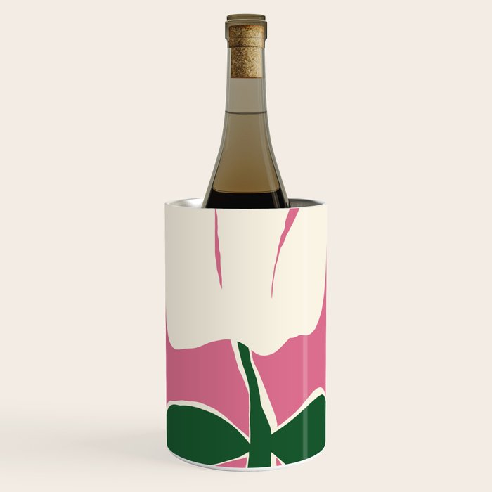 Petal plaid playtime I Wine Chiller Gallery Image 1