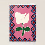 Petal plaid playtime I Stationery Card Gallery Image 2