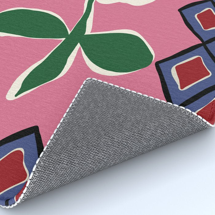 Petal plaid playtime I Rug Gallery Image 4