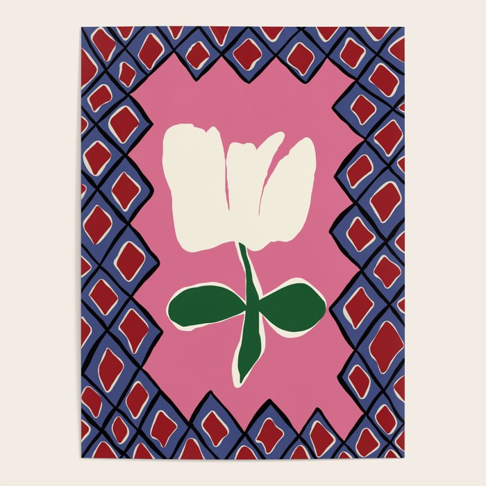 Petal plaid playtime I Poster Gallery Image 4